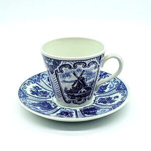Royal Sphinx Petrus Regout Maastricht Holland Demitasse Cup Saucer